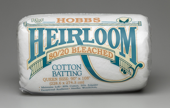 Hobbs Heirloom® Premium 80/20 Bleached Cotton Blend Batting (image)