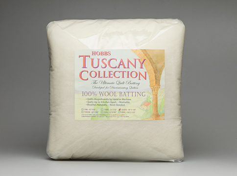 Hobbs Batting Tuscany Unbleached Cotton 60in x 60in Throw